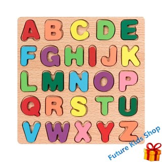 Bảng Chữ Cái, Số và Phép Tính Gỗ Nổi – Đồ Chơi Học Tập Cho Bé