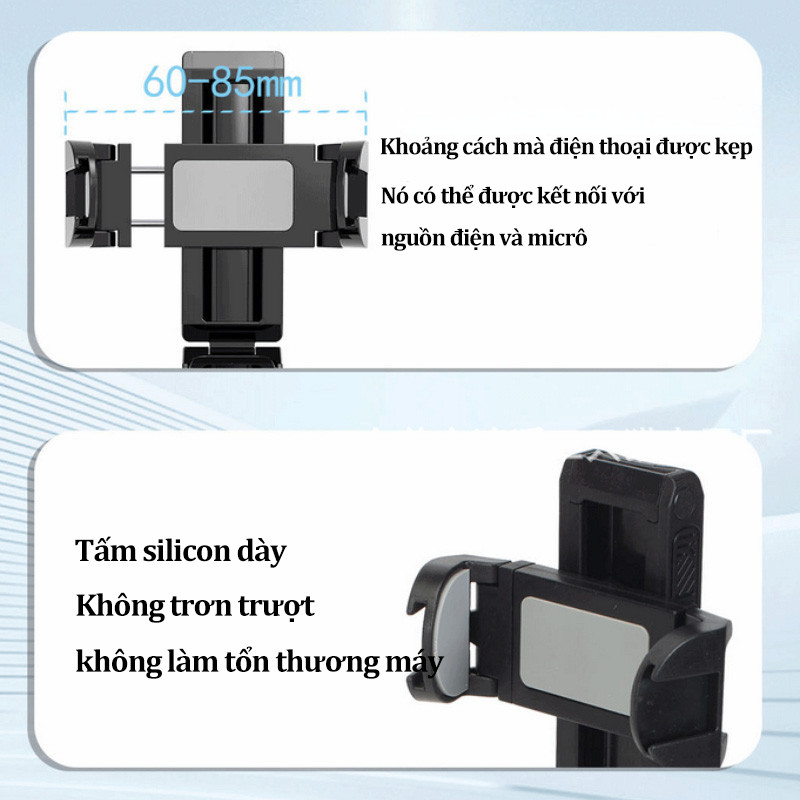 Selfie Stick Tripod 3in1 Giá đỡ điện thoại,Du lịch Selfie Stick Tripod Giá đỡ điện thoại chống rung
