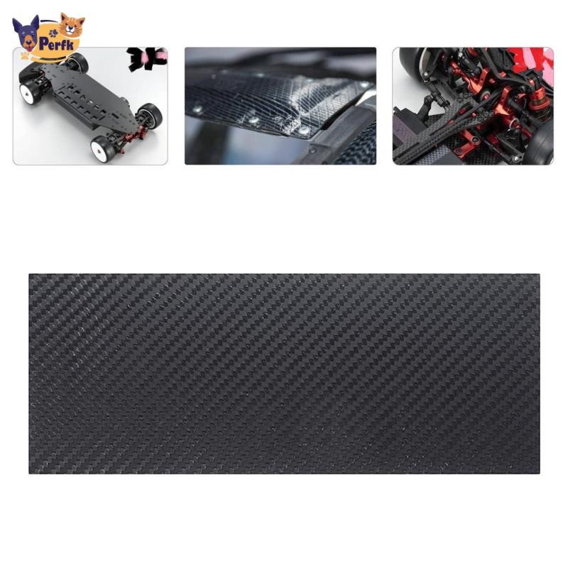 X 75mm 3K Tấm Carbon 0.5mm / 1mm / 2mm / 3mm Chất liệu độ cứng tổng hợp dày