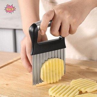 N & X Nâng cấp nhà bếp của bạn với 1 máy cắt nếp nhăn - Máy cắt gợn sóng cho trái cây, rau củ, Salad, cà rốt, khoai tây &.