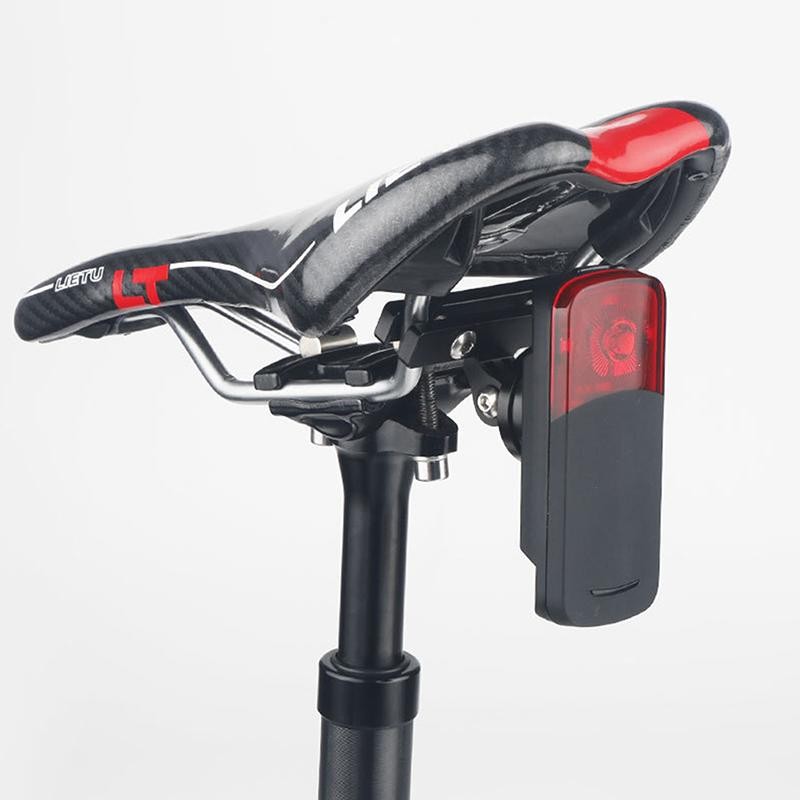 TMOY Xe Đạp Đường Sắt Đèn Hậu Giá Đỡ Seatpost Gắn Đèn LED Chân Đế Cho Xe Đạp Radar Đèn Chiếu Hậu RTL510 515 500 Magene L508 TCM