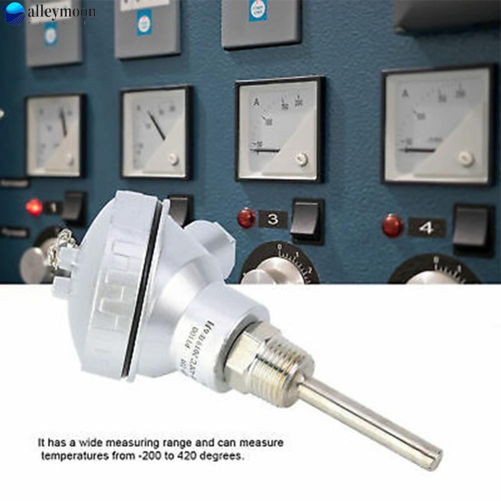Đầu dò cảm biến nhiệt độ RTD PT100 Phát hiện nhiệt độ đáng tin cậy Màu bạc