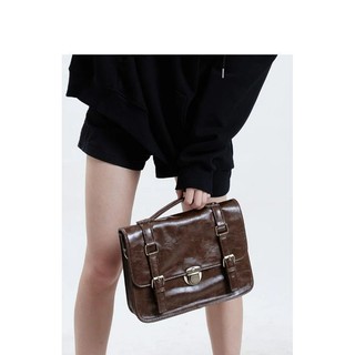 2026 Phổ Biến Vintage Khóa JK Đồng Phục Phong Cách Đại Học Túi Messenger