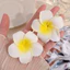 Thời Trang Ngọt Ngào Đi Biển Kỳ Nghỉ Trắng Plumeria Kẹp Tóc - Đẹp Cô Dâu Mũ Phụ Kiện Tóc Cho Nữ