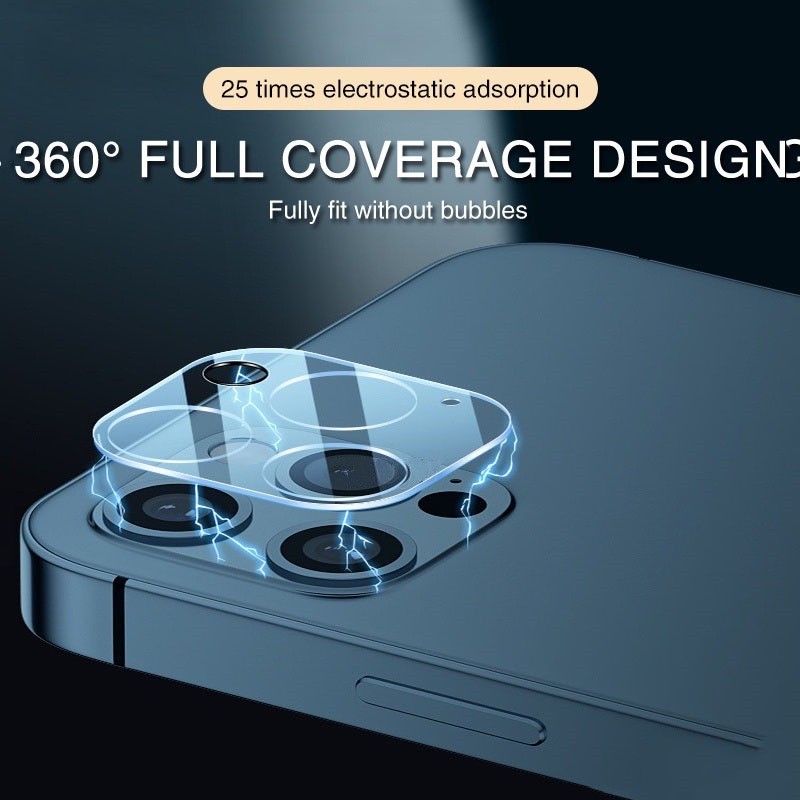 Camera sau Vòng bảo vệ ống kính trong suốt Thích hợp cho IPhone 16E 16 15 14 13 12 11 Pro Max 12 13 Mini 14 15 16 Plus