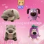 Moo Deng Đồ chơi sang trọng Kawaii Dũng cảm Chó hèn nhát Búp bê sang trọng Vui nhộn nảy lợn Pygmy Hippo Đồ chơi nhồi bông Trang trí nội thất Búp bê Đồ chơi trẻ em Quà tặng sinh nhật Quà tặng Giáng sinh COD