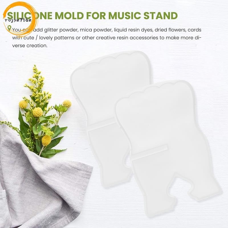 2 Chiếc Giá Để Sách Khuôn Silicon Khắc Eid Nhựa Kinh Qur 'an Gấp Giá Đỡ Hồi Giáo Cầu Nguyện Sách Người Tổ Chức Kệ Sách