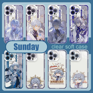 Ốp điện thoại chủ nhật Honkai Star Rail Tương thích với IPhone 12 Pro Max XR X XS Max 8 7 6S Plus 12 Mini Angel Eyes Phim hoạt hình sáng tạo Bảo vệ TPU dễ thương Chất lượng cao Vỏ mềm trong suốt