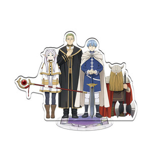 Móc Khoá, Mô Hình Standee Anime Frieren: Beyond Journey's End Trang Trí Bàn Học, Làm Việc