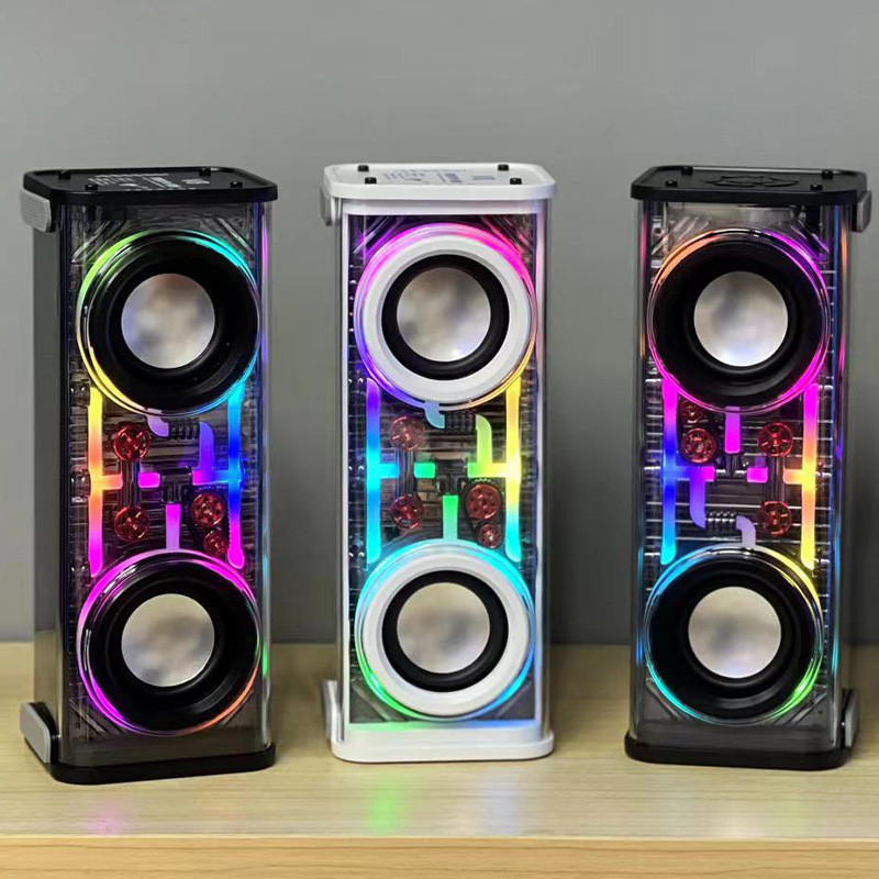 Loa Bluetooth Mini A88 - Âm Bass Mạnh, Đèn LED Nháy Theo Nhạc, Công Suất 10W, Nghe Nhạc Cực Hay