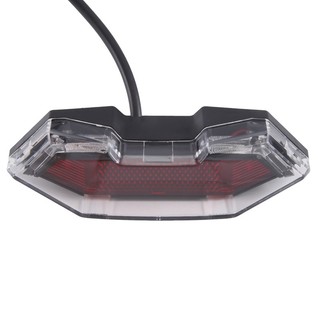 36v Xe Đạp Điện Đèn Phía Sau LED An Toàn Đi Đêm Cảnh Báo Xe Đạp E-Bike Đuôi Xe Đạp Phần
