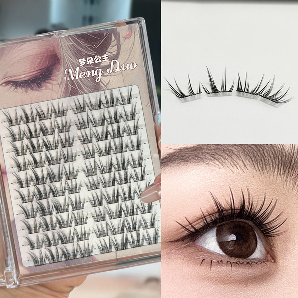 Lông mi giả lâu dài tự nhiên C Curl Wispy Lash Extension