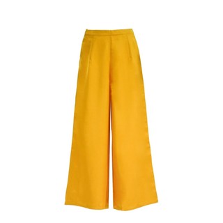SWANLAKE | Quần Áo Dài Phom Suông Bản Lưng Nẹp Trước Sau Thun Thoải Mái Chất Lụa Cao Cấp - Q12005