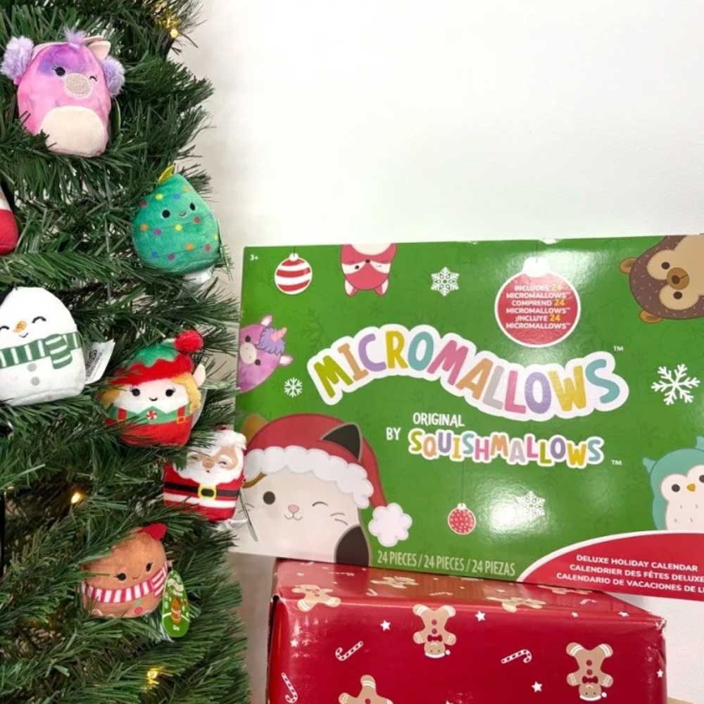 Squishmallows Year Advent Calendar Micromallows 2.5~3cm 24 Day Holiday Toy