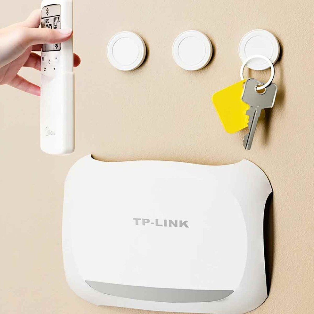 Set 4 Nam châm hít tường treo điều khiển từ xa / remote máy lạnh, Giá treo điều khiển từ tính gắn tường FE123