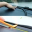 Dải niêm phong bảng điều khiển ô tô YRBWD, Dải niêm phong khoảng cách chống bụi, Phụ kiện ô tô cách âm đa năng Dải khoảng cách kính chắn gió chống ồn Nội thất ô tô