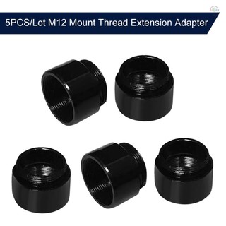 5 Cái / lốc M12 Gắn Sợi Nối Dài Adapter Hợp Kim Kẽm Mở Rộng M12 Ống Kính Gắn Vòng Nối Dài Cho Giao Diện MTV Ống Kính Quan Sát Và Camera An Ninh Video