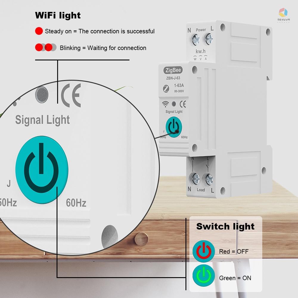 Tuya ZigBee Bộ ngắt mạch thông minh Điều khiển từ xa Công tắc điều khiển bằng giọng nói Trang chủ Điện thoại di động không dây Ứng dụng Kết nối Bộ ngắt mạch Tương thích với Trợ lý ans Amazon Alexa