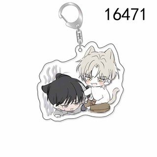 Móc Khoá, Mô Hình Standee Anime Đêm Bên Làn Nước Hot BL Manhua Taeju Eui Hyun Trang Trí Bàn Học, Làm Việc