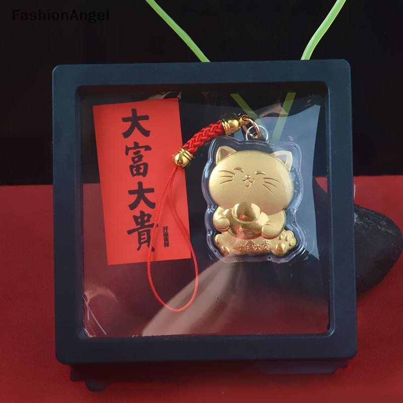 FashionAngel Mới Chúc May Mắn Yuanbao Điện Thoại Dây Xích Camera Chìa Khóa Dây Dễ Thương Dây Móc Khóa Quà Tặng Năm Mới VN