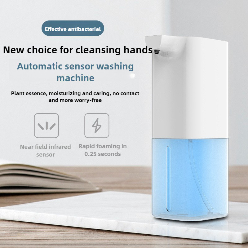Máy phân phối xà phòng tự động Cảm biến hồng ngoại Xốp Nước rửa tay có thể sạc lại USB Máy phân phối xà phòng cầm tay tạo bọt cho phòng tắm gia đình