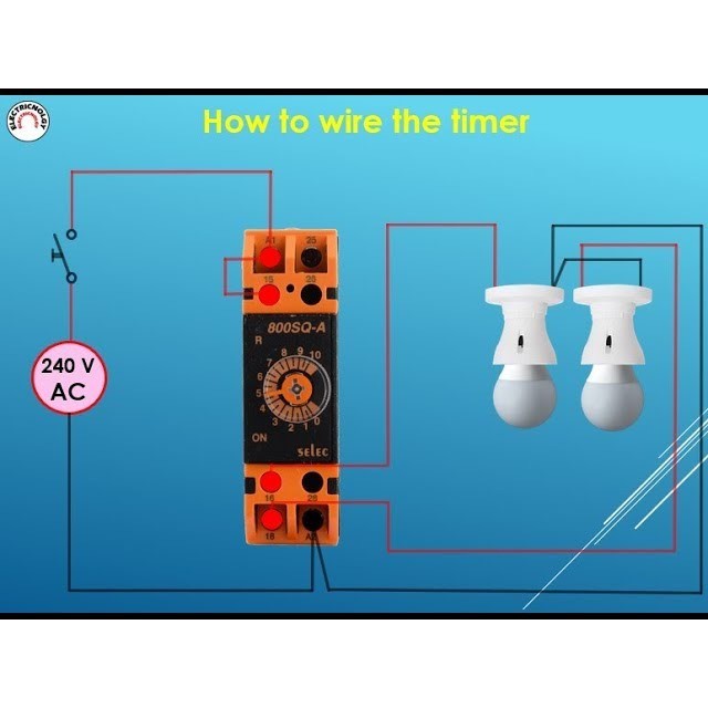 Bộ định thời gian On delay Selec 800SQ-A,bộ định thời Selec 800SQ-A,Timer ON delay 800SQ-A,rơ le thời gian bật trễ Selec