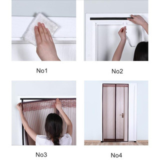 Cửa màn hình mềm từ tính,Rèm cửa từ tính Chống Muỗi,Rèm lưới chống muỗi từ tính tự hút nam châm