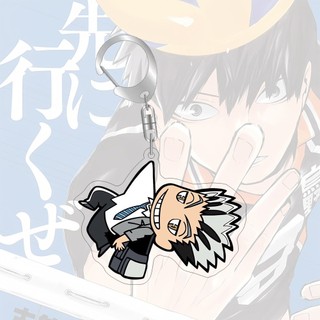 55mm Móc Khóa Haikyuu Nhân Vật Hoạt Hình Acrylic Anime Derivative Bag Mặt Dây Chuyền Sáng Tạo