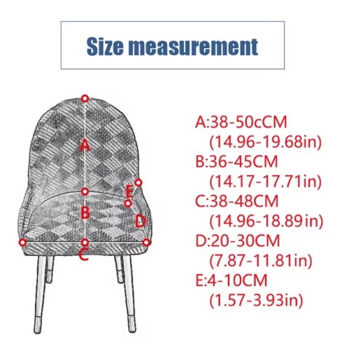 Jacquard Cánh Tay Ghế Co Giãn Ghế Ăn Bao Bọc Ghế Đơn Giản Cong Ghế Trượt Cho Văn Phòng Khách Sạn Tiệc Cưới