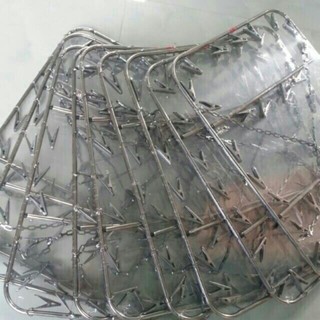 Móc Phơi Quần Áo Inox Chùm Chữ Nhật 28 Kẹp Inox - Hunghome