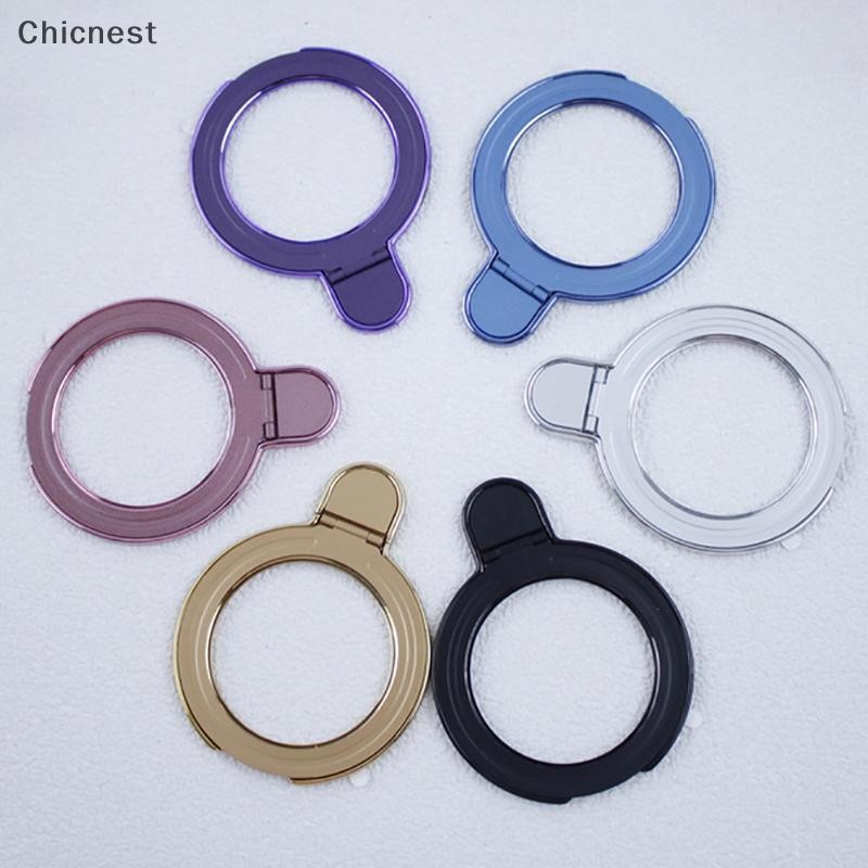 [Chc] 2.5MM Cho Chân Đế Nhẫn Từ Tính Siêu Mỏng Giá Đỡ Điện Thoại Di Động Chân Đế Kim Loại Nam Châm Vòng Khóa Giá Đỡ Cho [VN]