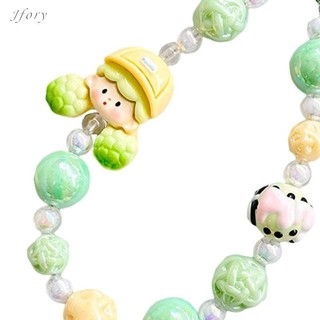 Jfory Hạt Móc Khóa Mini Đa Năng Nhiều Màu Ổn Định Dễ Thương Dễ Thương Nhẫn Để Trang Trí Sử Dụng Xe Ô Tô Bé Gái