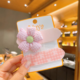 Cô gái tóc mái tóc gãy phía sau đầu thần thánh hoàn thiện Băng Đô Hoa Velcro trẻ em dễ thương