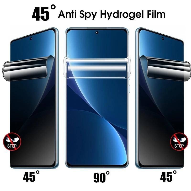 Asus ROG Phone8 Phone6 1-3 Chiếc Full Cover Chống Gián Điệp Riêng Tư Mềm Hydrogel Cho Asus ROG Phone 8 7 6D 6 5 5s Pro Ultimate Zenfone 11 Ultra Anti-Fingerprints Bảo Vệ Màn Hình Điện Thoại
