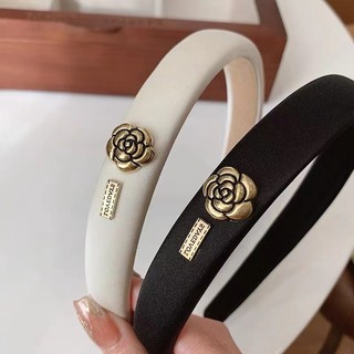 Băng đô hoa trà thơm nhỏ Băng Đô nhỏ đơn giản trang sức kẹp tóc thời trang mẫu mới