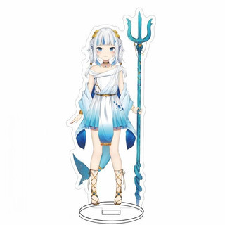 Mô Hình Standee GAWR GURA Vtuber HOLOLIVE anime chibi streamer mica để bàn trang trí góc học tập bàn làm việc DH