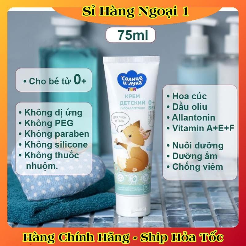 Kem dưỡng da cho bé Sun and Moon 75ml của Nga