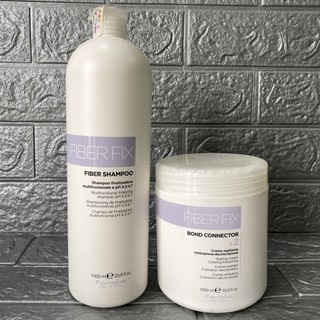 Dầu gội phục hồi tóc chuyên sâu Fiber Fix N.3 FANOLA Shampoo 1000ml [ TN ]