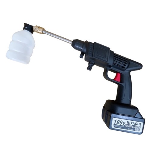 Máy Rửa Xe Cầm Tay Cao Áp  đa chức năng rửa xe, tưới cây, phun thuốc