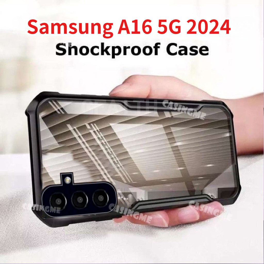 Ốp Điện Thoại Samsung A17 5G 2024 Transprent AirBag Cho Samsung Galaxy A16 A26 A36 A56 4G 5G SamsungA16 A 16 16A 4G 5G 2024 Ốp Lưng Chống Sốc Trong Suốt Ốp Lưng Cứng