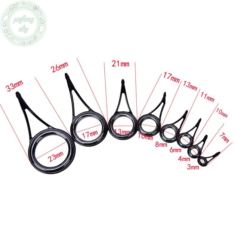 Pusky 8 Cái 8 Kích Thước Cần Câu Hướng Dẫn Đầu Vòng Tròn Cực Bộ Sửa ChữaFiling VN