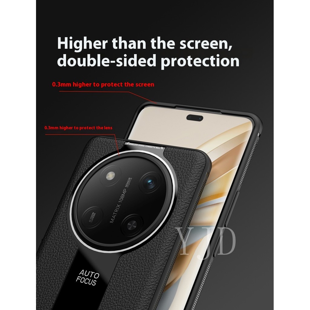 Ốp YJD Cho Honor X9c Vỏ Điện Thoại TPU Siêu Mỏng Thông Minh Chống Sốc