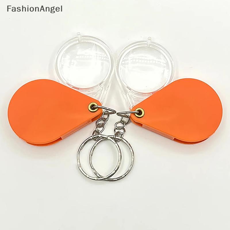 FashionAngel Gấp Kính Phóng Đại Vernier Caliper Di Động Móc Khóa Dụng Cụ Đo Nhỏ Hỗ Trợ Đọc Sách Thời Trang Chìa Khóa Ô Tô Phụ Kiện VN
