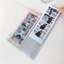 Hộp đựng Photocards NORDICLIFE, Album ảnh lá rời trong suốt, Sổ lưu trữ hóa đơn lỗ nấm dọc