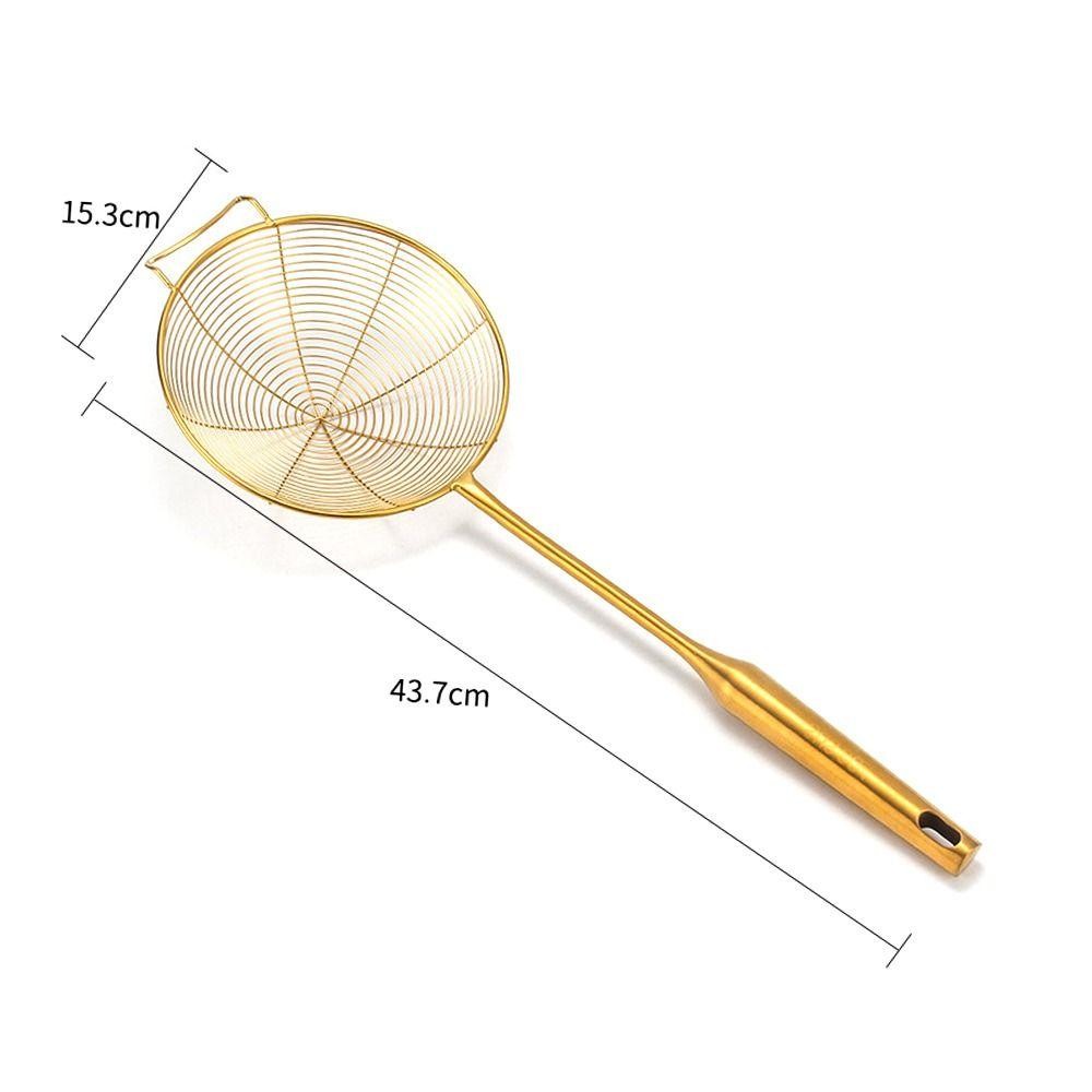 JIGK 1 Cái Dụng Cụ Nhà Bếp, Bộ Đồ Ăn Lẩu Vàng Chống Trơn Trượt, Tay Cầm Thoải Mái Bền Đẹp Có Giá Để Đồ Thìa Gia Vị Bằng Thép Không Gỉ 304 Nướng BBQ