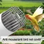 YYlingx YYLINGX Ống thoát nước sàn, Vỏ thoát nước ban công tròn bằng thép không gỉ, Ngoài trời Chống chặn Dịch chuyển lớn trên nóc ống mưa Nắp ống thoát nước Lắp ống nước