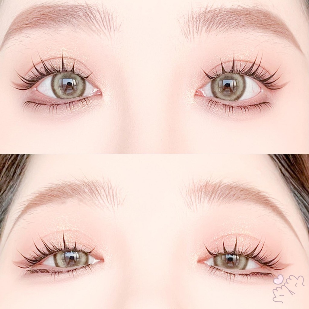 Lông mi giả Mèo ban đêm  10 hàng lông mi nhỏ có dung lượng lớn Màu đen lông mi giả kéo dài C Curl DIY có thể tái sử dụng