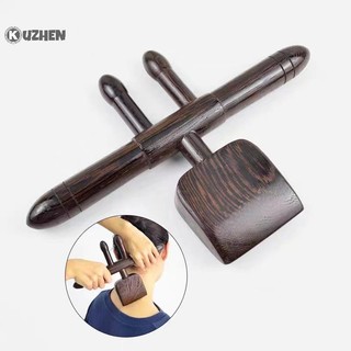 Kuzhen Cloud Shengyang Mở Lại Xẻng Guasha Massage Cạp Tay Cầm Cầm Cầm Tay Đặc Biệt Wenge Gỗ Dụng Cụ Massage HOT