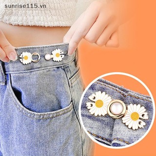 Srvn Jeans Khóa đóng chân kim loại có thể tháo rời, kẹp điều chỉnh thắt lưng, phụ kiện quần áo