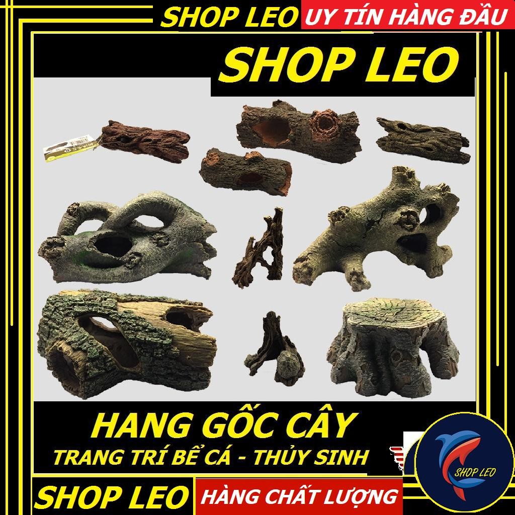 Mô hình hang gốc cây trang trí bể cá - phụ kiện thủy sinh - shopleo ...